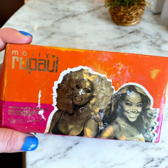 Mally x RuPaul NIB Hiiieee-Lighter and Ruge Duo Highlighter/Blush - Picture 4 of 10